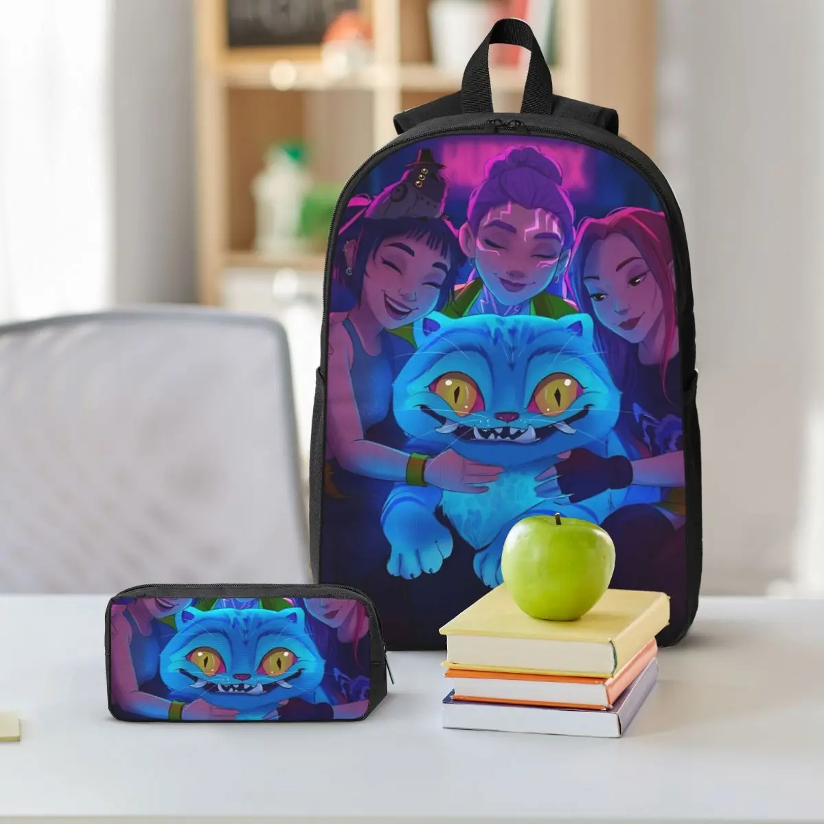Kpop Demon Hunters Huntrix Backpack Set 6 Kpop Demon Hunters Huntrix Backpack Set - Image 6