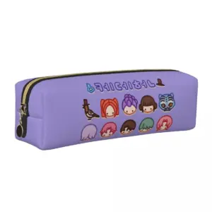Huntrix Girl Leather Pencil Case for Students 44 Sf32ece9858f14b27ab35456c2893fe10K