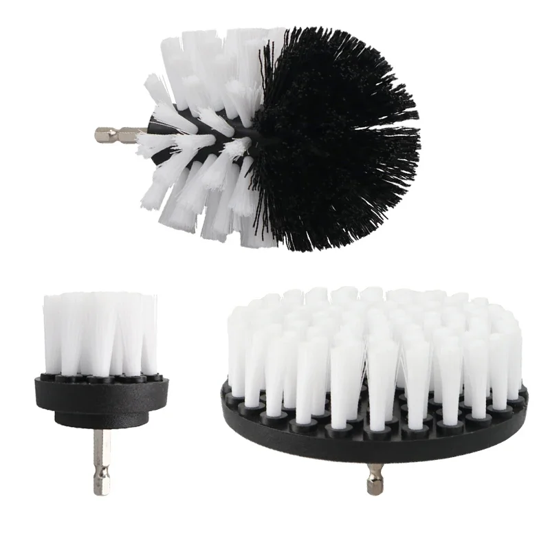 Drill Scrubber Brush Kit with Quick Change Shafts 6 Drill Scrubber Brush Kit with Quick Change Shafts - Image 6