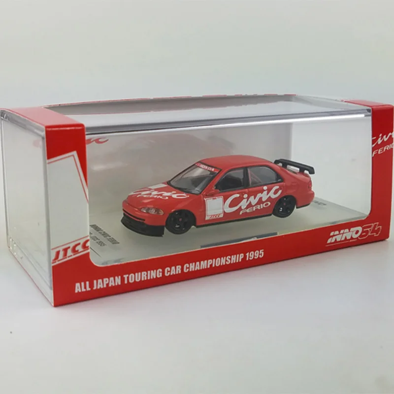 Honda Civic Ferio JTCC 1995 Diecast Model 1:64 6 Honda Civic Ferio JTCC 1995 Diecast Model 1:64 - Image 6