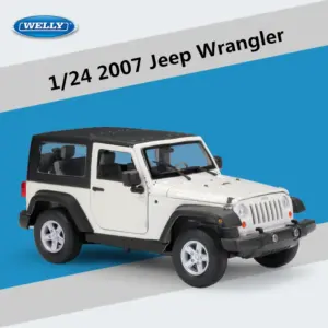 WELLY 2007 Jeep Wrangler Rubicon 1:24 Diecast Model 16 Sf3a294529c8d4f3c9a3d4a2c1faa9676k
