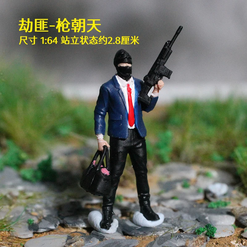 1:64 Scale Hand-Painted Resin Miniature Figures 8 1:64 Scale Hand-Painted Resin Miniature Figures - Image 8