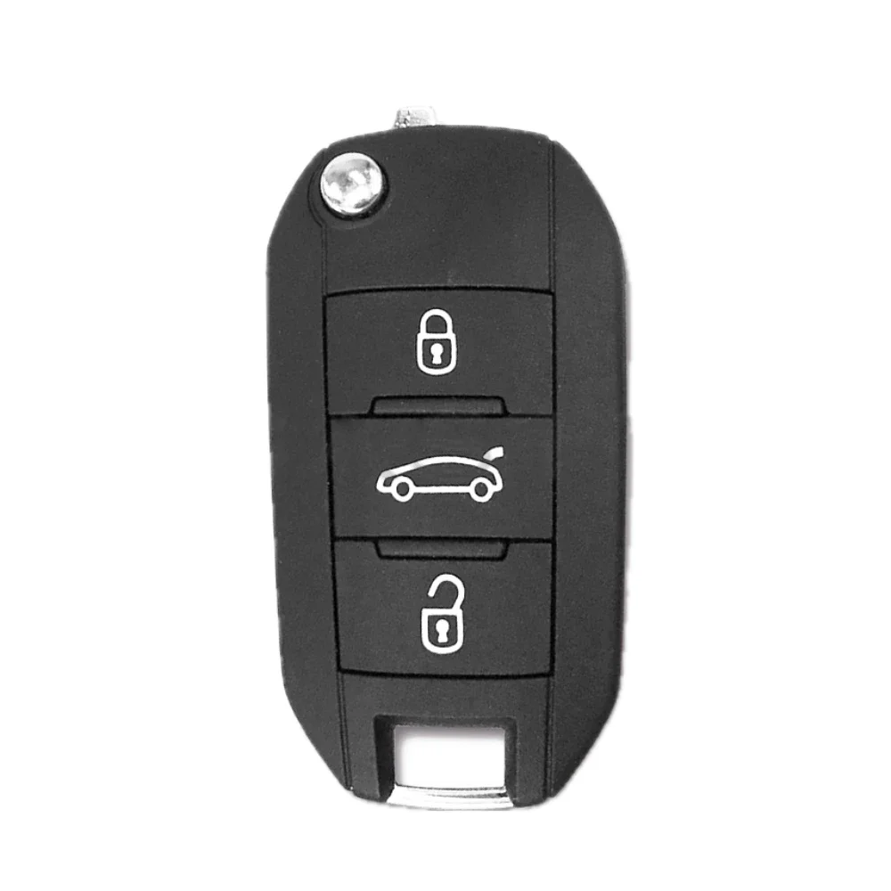Citroen Peugeot Remote Key with HU83 Blade 2 Citroen Peugeot Remote Key with HU83 Blade - Image 2