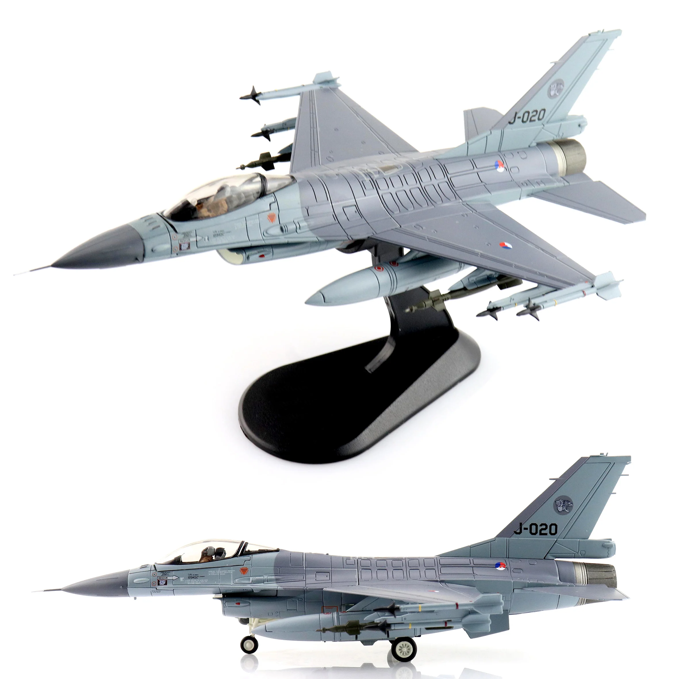 1:72 F-16AM Fighting Falcon Diecast Model 2 1:72 F-16AM Fighting Falcon Diecast Model - Image 2