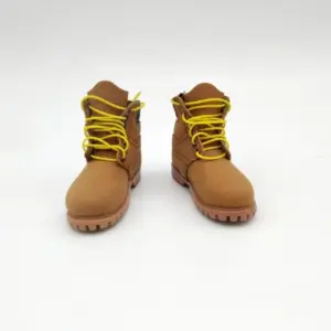 1/6 Scale Brown Combat Boots for 12-Inch Dolls 19 Sf430c52d6b614991a1ba76da626a849eo