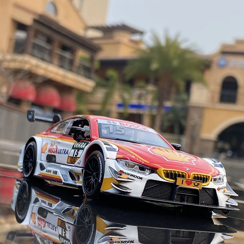 BMW M4 DTM 1:32 Scale Diecast Model Car 2 BMW M4 DTM 1:32 Scale Diecast Model Car - Image 2