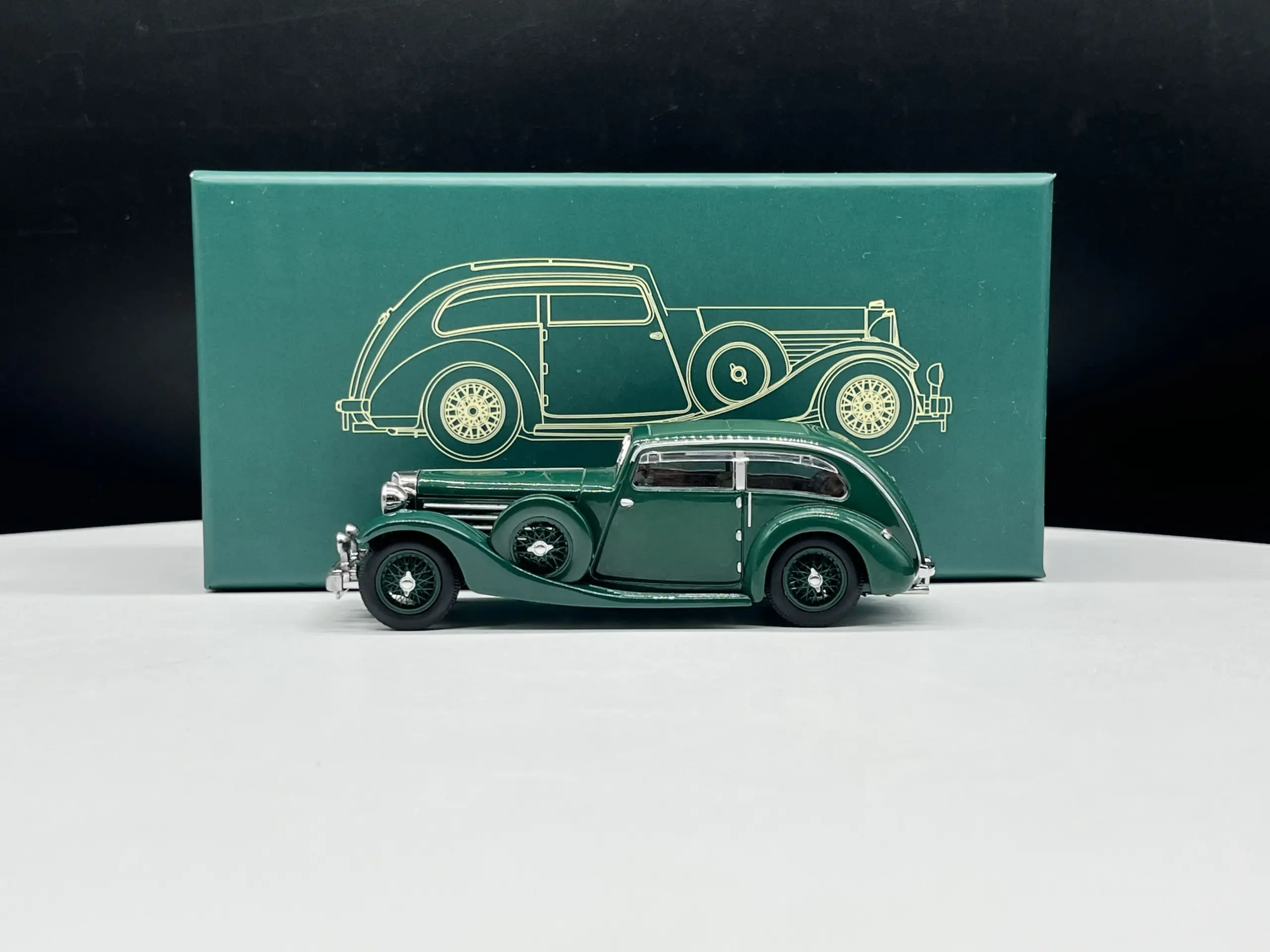 Die Cast 1935 Jaguar SS1 Airline Model 1:43 6 Die Cast 1935 Jaguar SS1 Airline Model 1:43 - Image 6