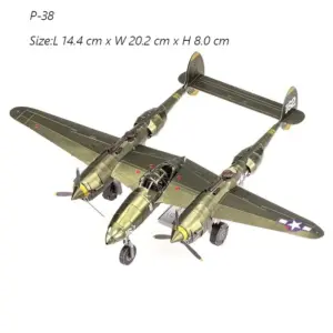 3D Metal Puzzle Set of Military Aircraft Models 56 Sf5318a12dc6f4b4b88040df0466ad193x