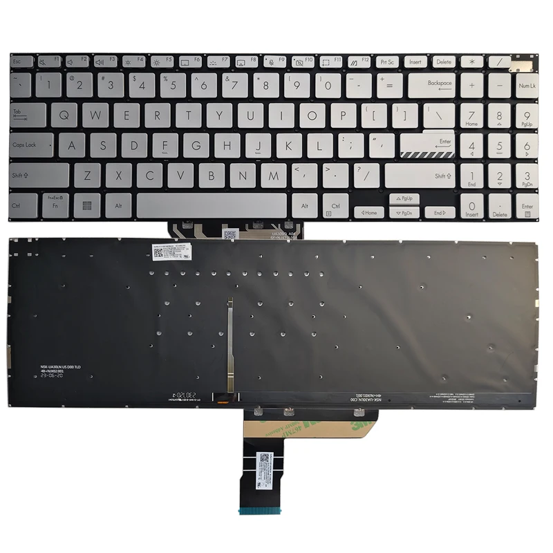 ASUS Backlit Keyboard for M3500 M5100U Models 5 ASUS Backlit Keyboard for M3500 M5100U Models - Image 5