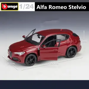 Bburago 1:24 Alfa Romeo Stelvio Model Car 11 Sf553197ae2d04ede83d80f97548a4a692