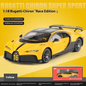 Bugatti Chiron 1:18 Scale Diecast Model 21 Sf5a491fc385747799f00695e6439e0b96