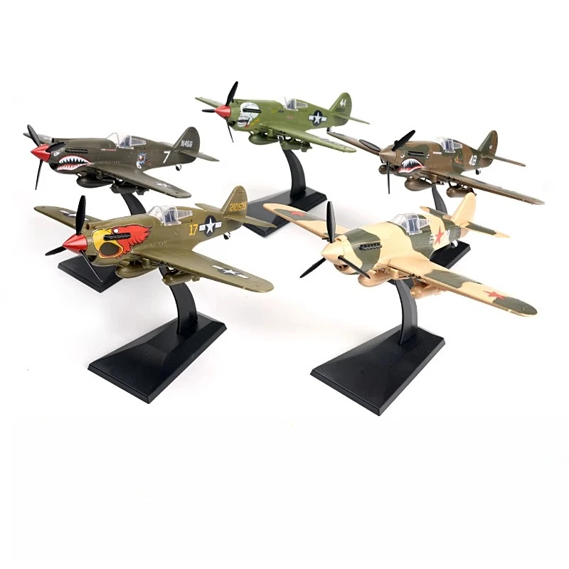 1/48 Scale P-40 Fighter Jet Model Assembly Kit 6 1/48 Scale P-40 Fighter Jet Model Assembly Kit - Image 6