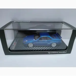 Nissan GT-R BNR34 N1 Vspec 1/43 Model Car 10 Sf6a2fcef39c54d2baee65f7e0a2148e0v