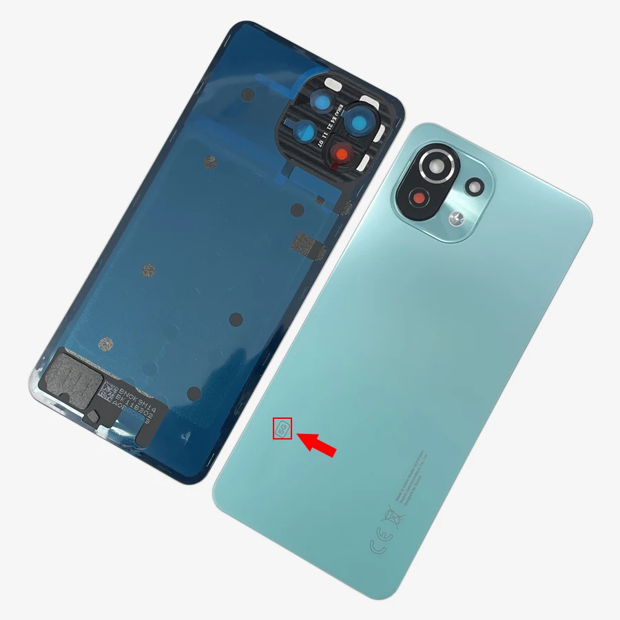 Xiaomi Mi 11 Lite Premium Glass Back Cover 3 Xiaomi Mi 11 Lite Premium Glass Back Cover - Image 3