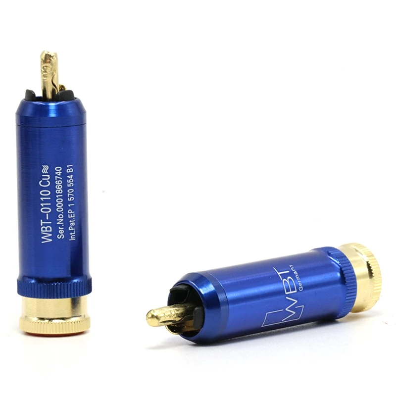 High-End RCA Connectors Set of Four WBT-0110Cu 3 High-End RCA Connectors Set of Four WBT-0110Cu - Image 3