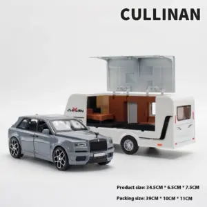 Rolls-Royce Cullinan 1:32 Scale Model with Trailer 15 Sf75c721066384aa2a405d7e5cd682793G