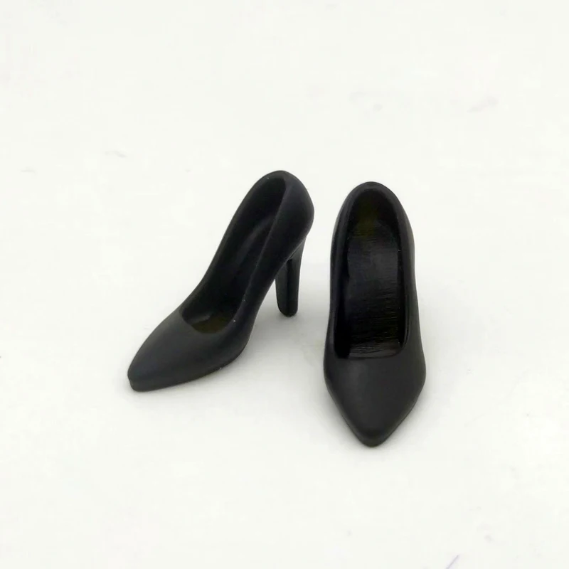 1/12 Scale Black High Heels for Action Figures 2 1/12 Scale Black High Heels for Action Figures - Image 2