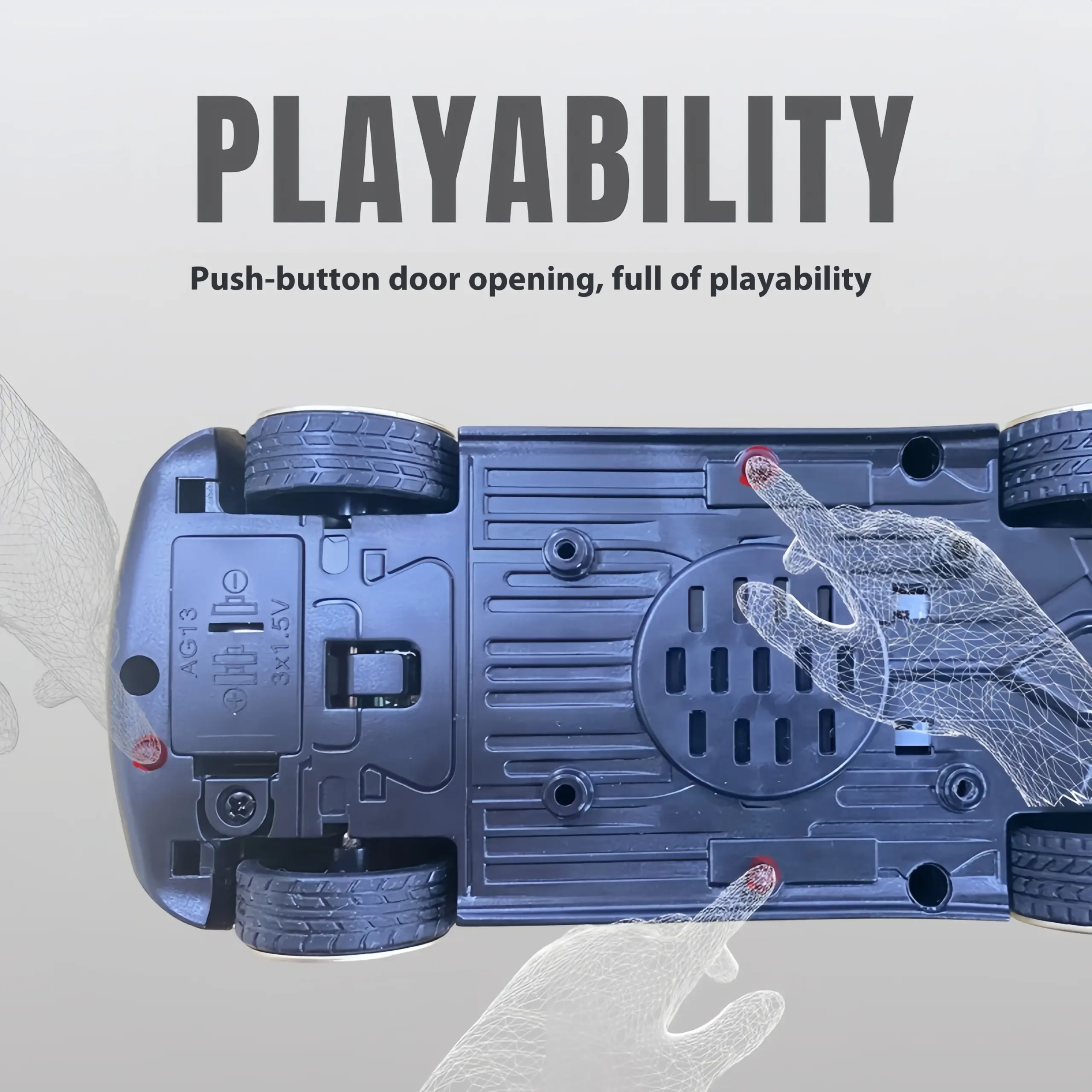 Cybercab ROBOTAXI 1:32 Scale Model Car 4 Cybercab ROBOTAXI 1:32 Scale Model Car - Image 4