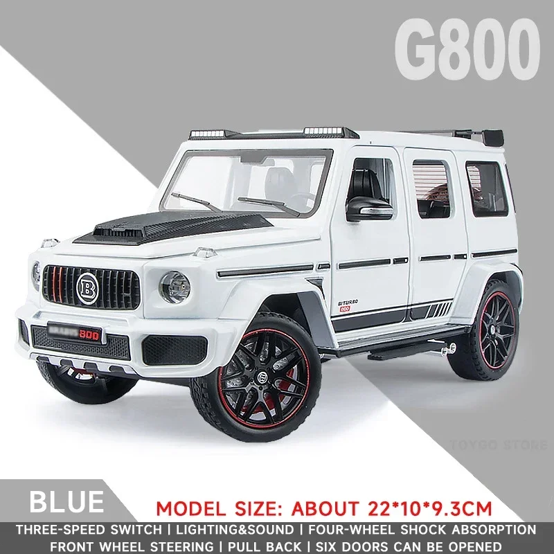 Mercedes Benz BRABUS G800 1:24 Scale Model 10 Mercedes Benz BRABUS G800 1:24 Scale Model - Image 10
