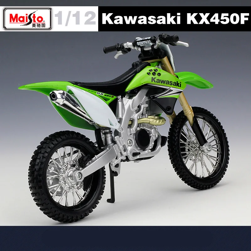 Kawasaki KX450F 1:12 Scale Diecast Model 6 Kawasaki KX450F 1:12 Scale Diecast Model - Image 6