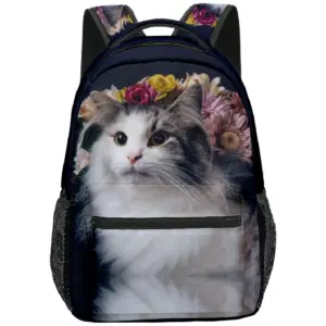 Cute Cat Pattern Waterproof Backpack 45 Sf80cf07293e1459d99f4744b42ae6600j