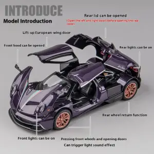 1:32 Scale Pagani Huayra Alloy Car Model 10 Sf87773a8a8764a7aa57c4e9780ea845e5