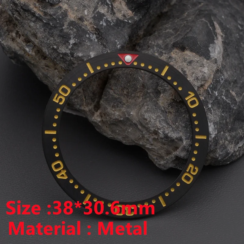 38mm Stainless Steel Bezel Insert for SPB185, SPB187 11 38mm Stainless Steel Bezel Insert for SPB185, SPB187 - Image 11