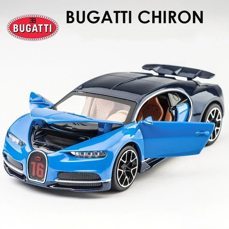 1:32 Scale Bugatti Chiron Diecast Model 9 1:32 Scale Bugatti Chiron Diecast Model - Image 9