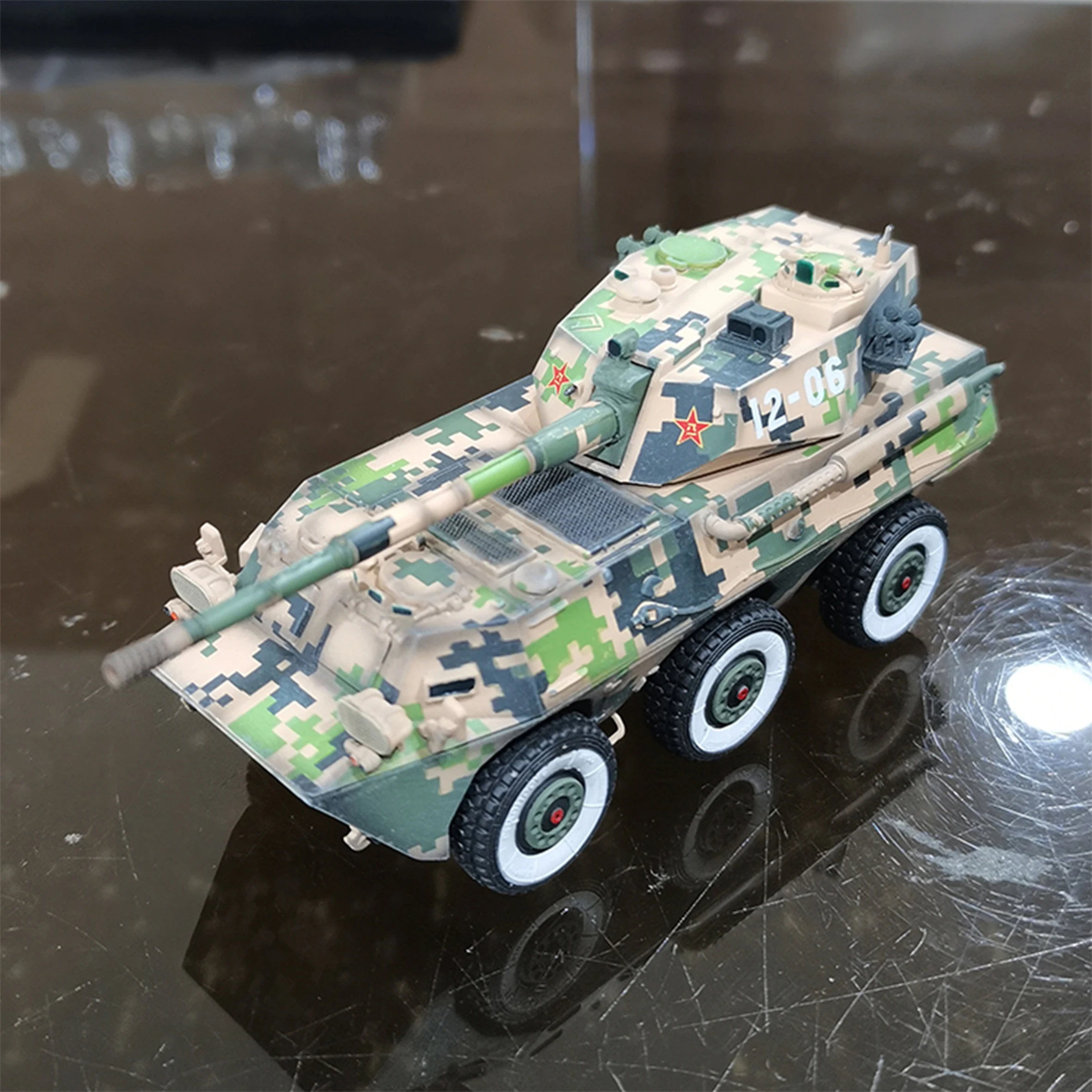 1:72 UNS PTL02 Wheeled Armored Vehicle Model 5 1:72 UNS PTL02 Wheeled Armored Vehicle Model - Image 5