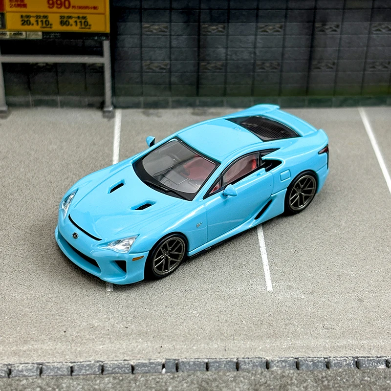 Lexus LFA Diecast Model 1/64 Scale Light Blue 3 Lexus LFA Diecast Model 1/64 Scale Light Blue - Image 3
