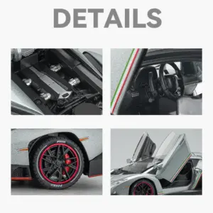Lamborghini Veneno 1:24 Scale Model Car 12 Sf972143338b246b28638cb96d2d854d1w