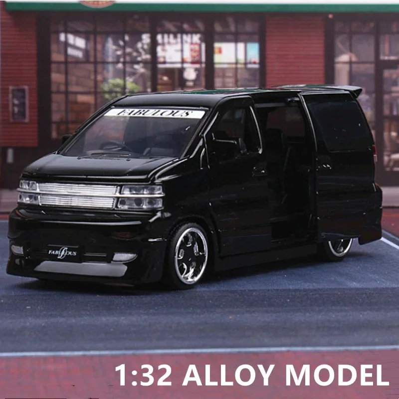 Nissan Elgrand FABULOUS 1:32 Scale Diecast Model 2 Nissan Elgrand FABULOUS 1:32 Scale Diecast Model - Image 2