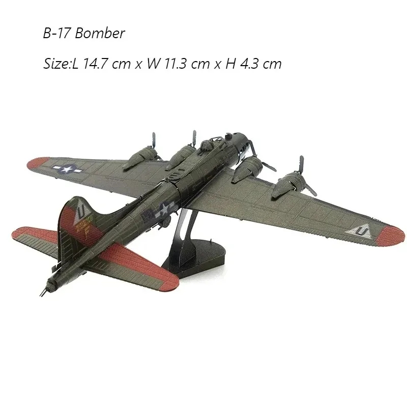 3D Metal Puzzle Set of Military Aircraft Models 35 3D Metal Puzzle Set of Military Aircraft Models - Image 35