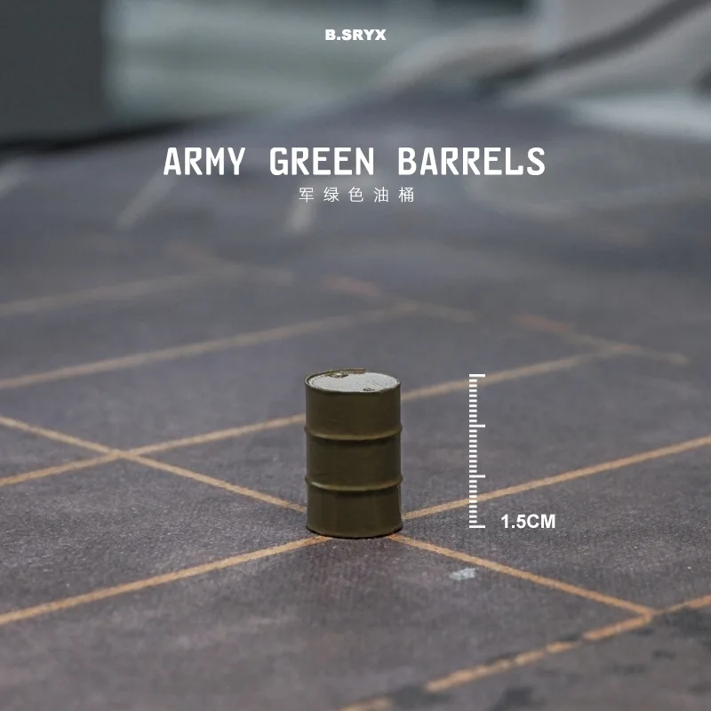 Miniature Resin Oil Drum Model Set 13 Miniature Resin Oil Drum Model Set - Image 13