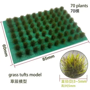 Set of 70 Miniature Static Grass Tufts 16 Sfabd7cdb1d314ad7a48b4f00a4e475c1G