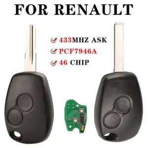 Advanced Remote Key for Renault, Vauxhall, Nissan