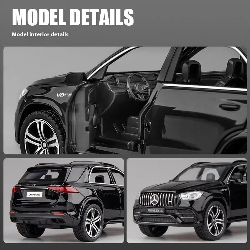 Mercedes Benz GLE 63s Diecast Model 1:32 5 Mercedes Benz GLE 63s Diecast Model 1:32 - Image 5