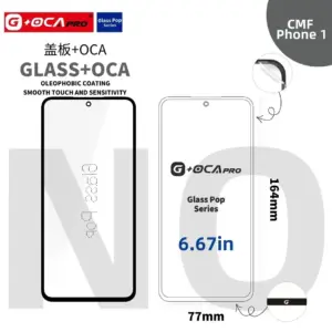 G+OCA PRO Front Glass Lens for Nothing Phones 9 Sfb9d18e4bf584a94a3674382d57b5f0fs