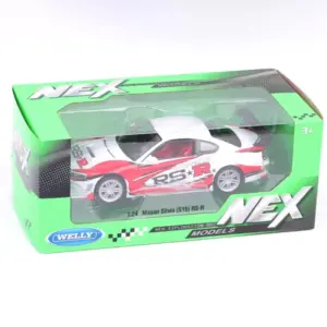 Welly 1/24 Silvia S15 RS R Diecast Model Car 13 Sfbb7d8b1b0954fd5b053bcdc744652333