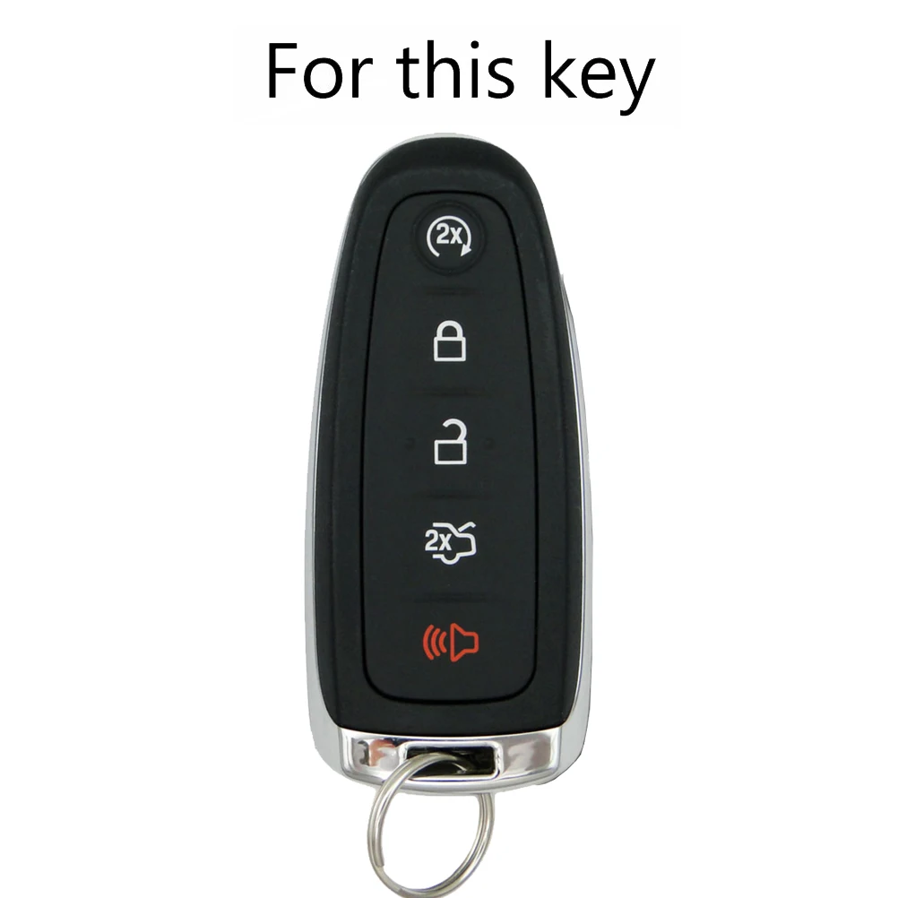 Ford Key Fob Silicone Case for Multiple Models 4 Ford Key Fob Silicone Case for Multiple Models - Image 4