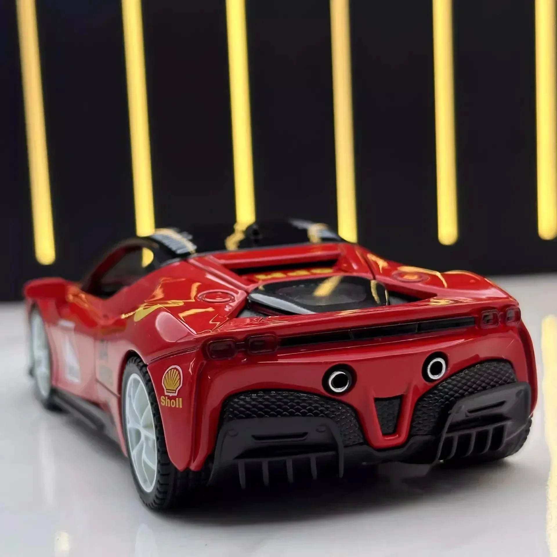 Ferrari SF90 Diecast Model Car 1:32 Scale 3 Ferrari SF90 Diecast Model Car 1:32 Scale - Image 3