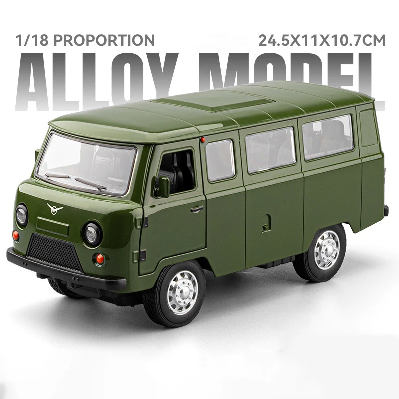 1:18 Scale Russian UAZ Traveler Bus Model 7 1:18 Scale Russian UAZ Traveler Bus Model - Image 7