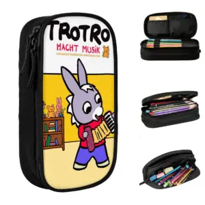 Trotro Cartoon Music Pencil Case in Multiple Colors