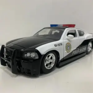 2006 Dodge Charger Police Car Diecast Model 1:24 9 Sfce1213bd4564216b8fcac99ef350d3f1