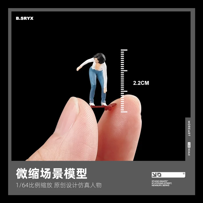 1:64 Scale Miniature Figures Diorama Set 6 1:64 Scale Miniature Figures Diorama Set - Image 6