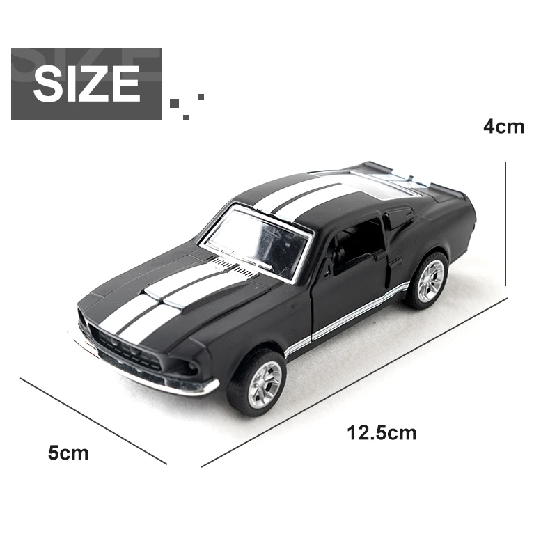 1968 Ford Mustang GT Diecast Model 1:36 Scale 6 1968 Ford Mustang GT Diecast Model 1:36 Scale - Image 6