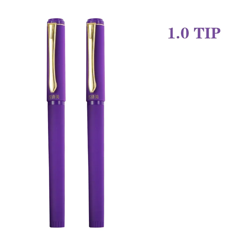 Vibrant Purple Matte Gel Pens - 1 to 5 Pack 12 Vibrant Purple Matte Gel Pens - 1 to 5 Pack - Image 12