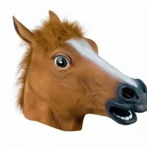 Realistic Adult Horse Head Mask - Fun Costume Accessory 11 Sfdce762a500b473493d5e3588f60869dF