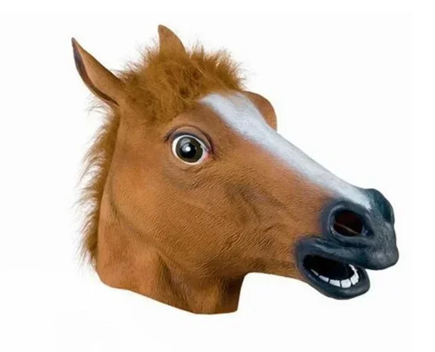 Realistic Adult Horse Head Mask - Fun Costume Accessory 6 Realistic Adult Horse Head Mask - Fun Costume Accessory - Image 6