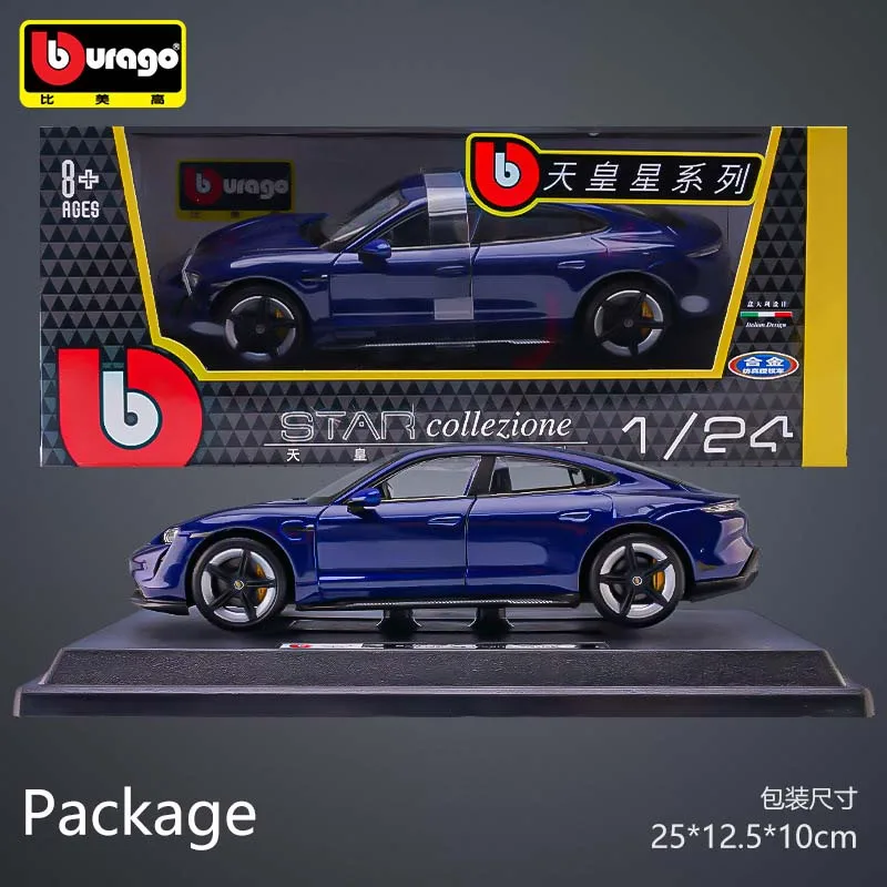 Bburago 1:24 Porsche Taycan Turbo S Model 2 Bburago 1:24 Porsche Taycan Turbo S Model - Image 2
